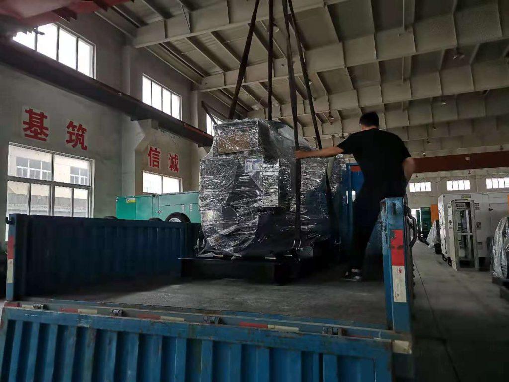 Real shot of a 250KW diesel unit from the delivery site